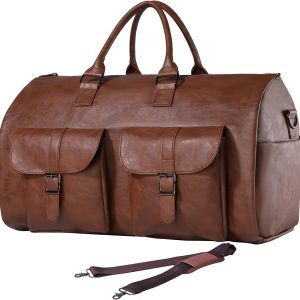 Convertible Travel Garment Bag,Carry on Garment Duffel Bag for Men Women - 2 in 1 Hanging Suitcase Suit Business Travel Bag